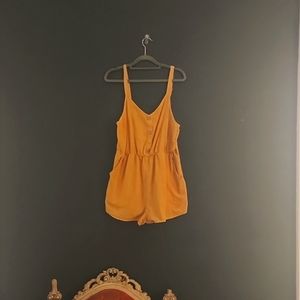 Yellow romper